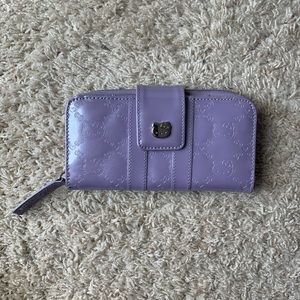 Lilac Embossed Hello Kitty Wallet